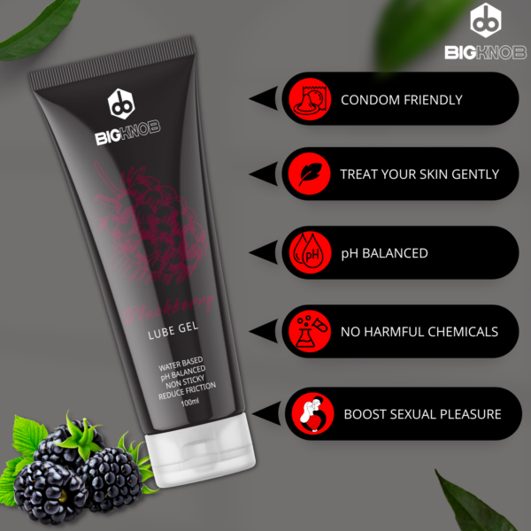 BigKnob Blackberry Personal water based lubricant 100ml & Timey Delay Climax Pleasure Cream 9g - Image 5